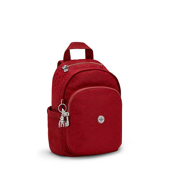 Kipling Delia Mini Rugzak Rood | BE 1564ZU